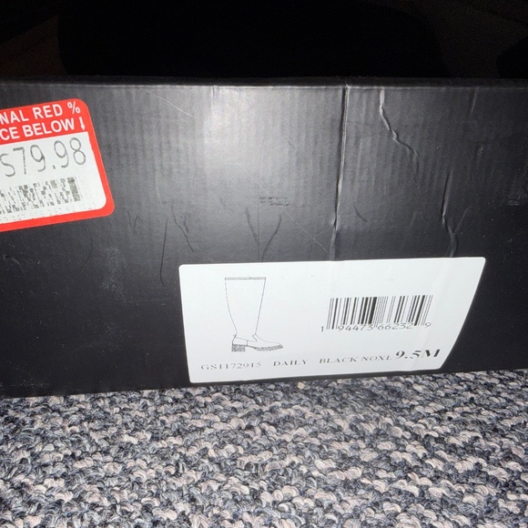 Knee high Swede boots - Picture 3 of 4